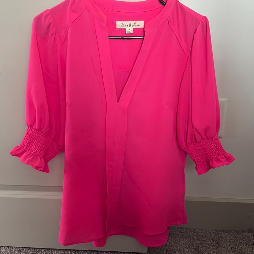 Pink Women's Top